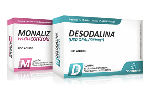 Monaliz 650mg com 30 cápsulas Sanibras