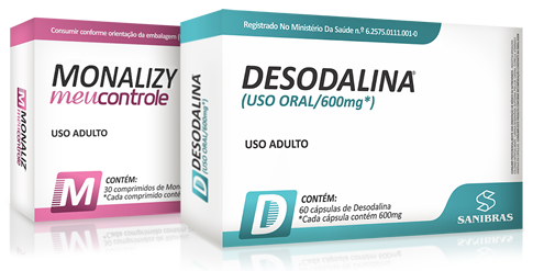 DESODALINA - USO ORAL/600MG